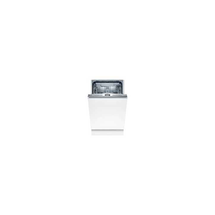 BALAY Lavavaj. 45 cm. Integr. Total, E, 10 cub., Acero, Puerta deslizante, Infolight, display+teclas, 3ª bandeja, Progr.  Auto