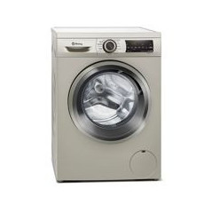 BALAY Lavad. C/F 8Kg 1400rpm, Inox, A, ExtraSilencio, Display LED con recomendacion de carga, Aquacontrol plus, pausa+carga