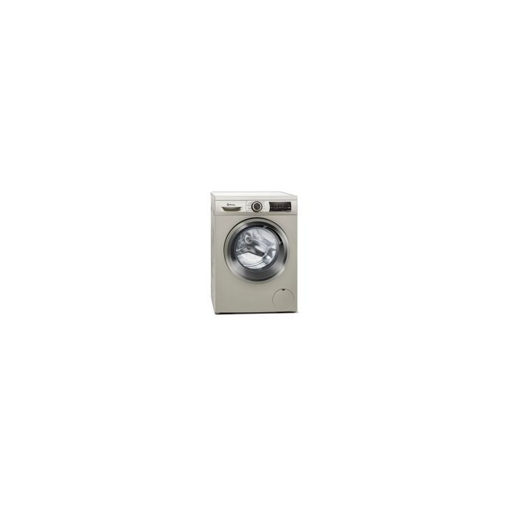 BALAY Lavad. C/F 8Kg 1400rpm, Inox, A, ExtraSilencio, Display LED con recomendacion de carga, Aquacontrol plus, pausa+carga