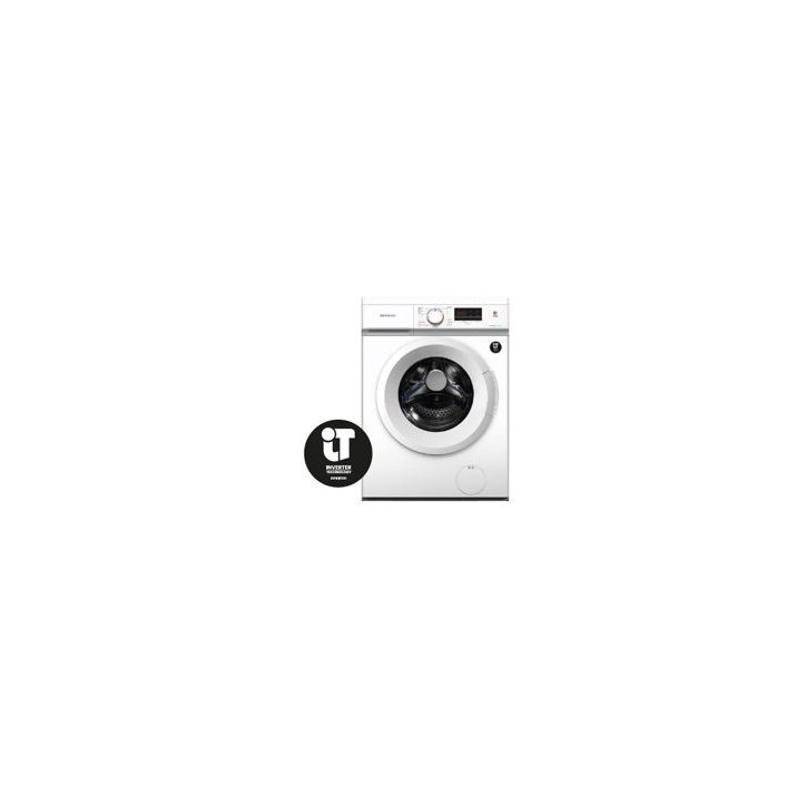INFINITON Lavad. C/F 9Kg 1400rpm, Blanco, A, Inverter, Display LED, Easyplay, 15 prog. Func. Vapor, Inicio diferido 24h. Tapa
