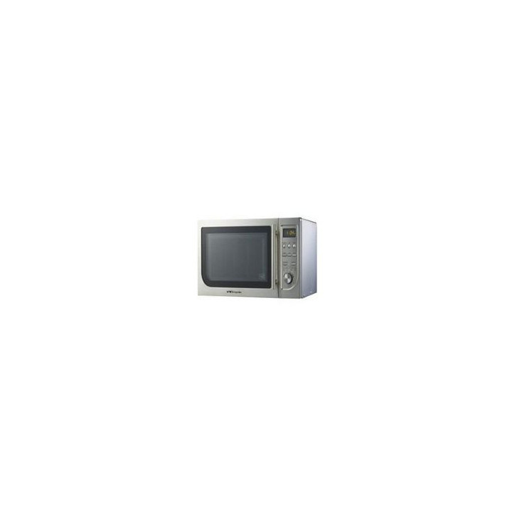 ORBEGOZO Microondas 25L Inox, 900w, Grill 1000w, Temporizador digital
