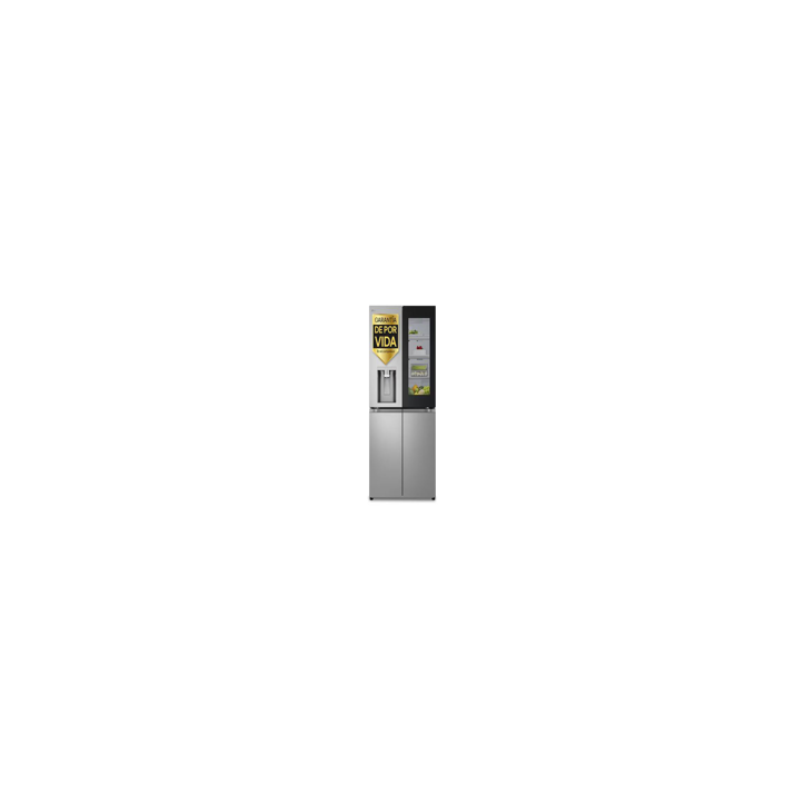 LG Side by Side NF 179x91, Inox, E, Instaview, Dispensador de agua con toma