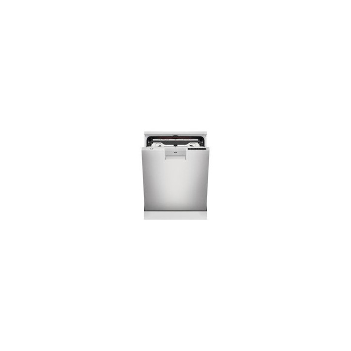 AEG Lavavaj. 14 cub. Inox, A, Inverter, Airdry, Display digital XL, 3ª Bandeja MaxiSpace, Brazo aspersor satelite, Cavidad XXL