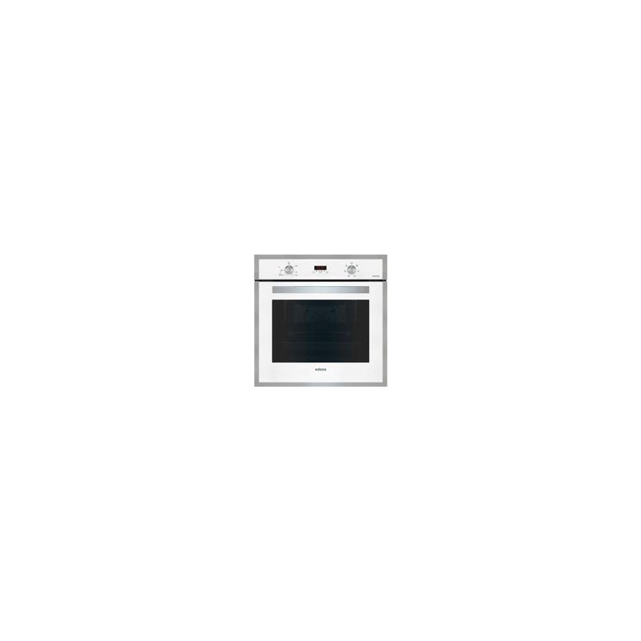 EDESA Horno Multif. Plus 7, Blanco, Display, 2 cristales en puerta, Mandos escamoteables, Guias telescopicas 50% extraibles