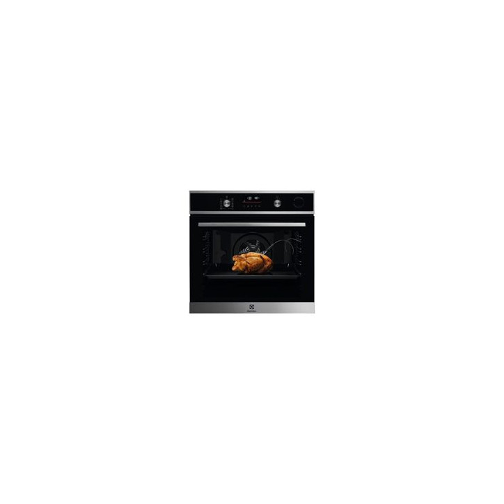 ELECTROLUX Horno Pirolit. 3 Multif. 9 (1 Vapor) SteamCrisp, 45 Auto prog, Display Explore, M.ecam (Touch), Sonda T., 3