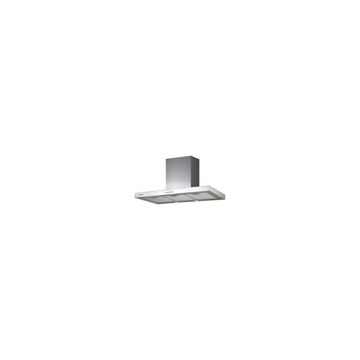 EDESA Campana Box 90 cm. Inox, Motor de 270 W, TA. Pot. de extraccion Max/Min:645/385m3/h., 70/56 dB(A). Eficiencia energetica