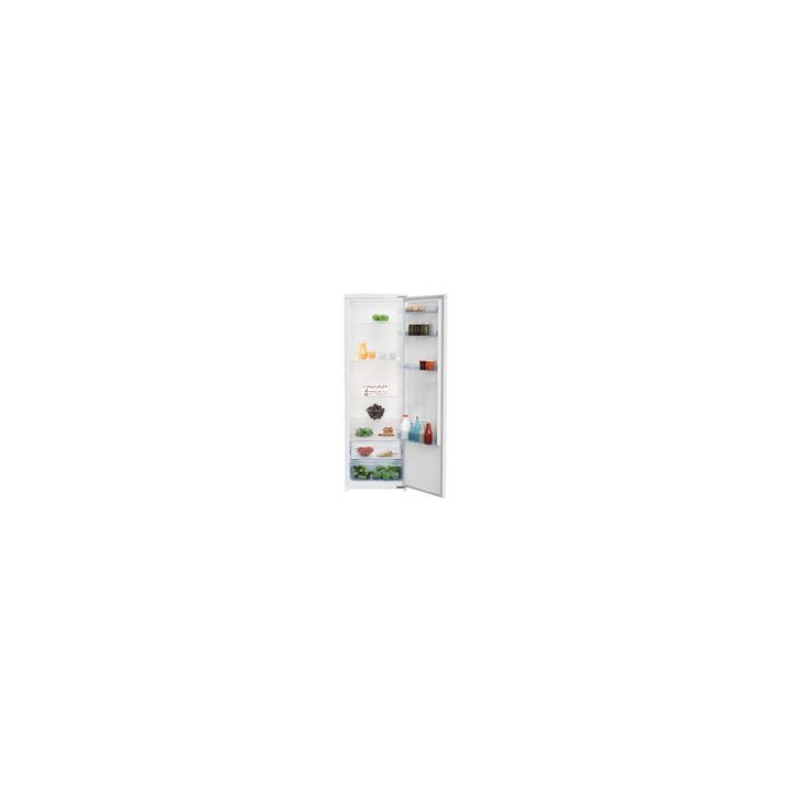 BEKO Frigo 1P Integr. 177,5x54x54,5, E, Estatico, 2 cajones, Mecanico