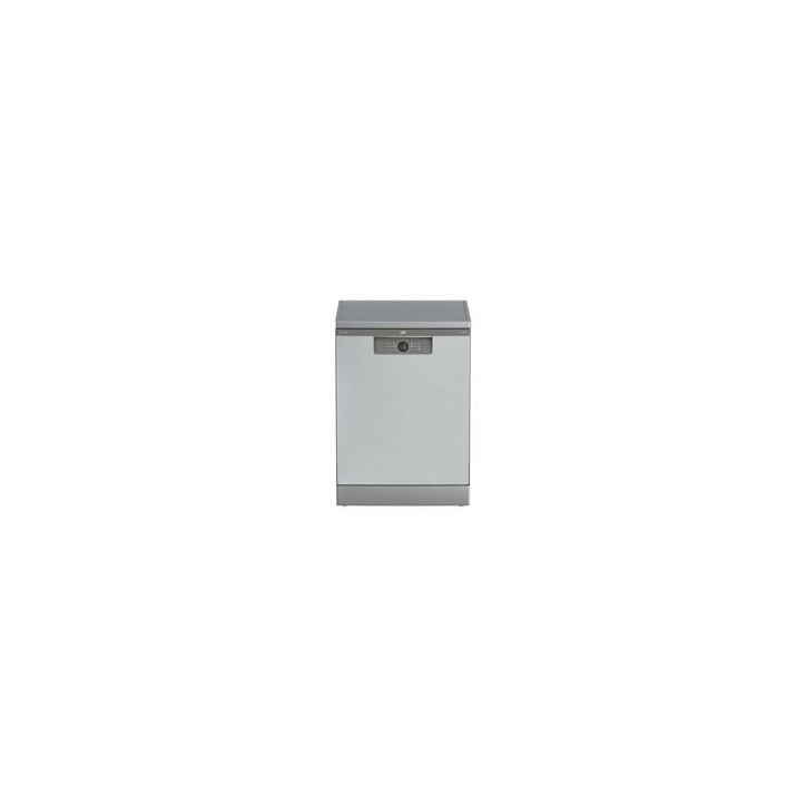 BEKO Lavavaj. Inox, B, BEYOND, Panel de boton, 6 prog. 9.9L, 41 dBA, 3ª bandeja, Cutlery Tray, Automatic Door Opening