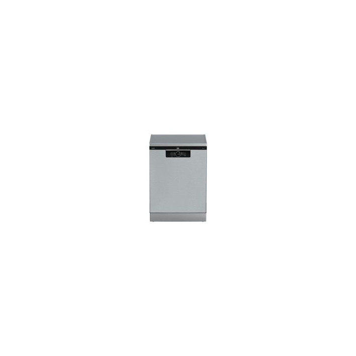 BEKO Lavavaj. Inox, 14 cub. 9,5L, E, BEYOND, AUTODOSE-Prosmart Inverter 10 años, 43 dba/cesto ajustable 3 alturas, Fast+