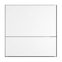 BALAY Combi NF 203x60x66,5, Puertas Cristal Blanco, D, 368L, ExtraCold/ExtraFresh, Tirador vertical integrado.
