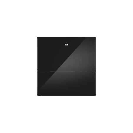 BALAY Combi NF 186x60x66,5, Puertas Cristal Negro, D, ExtraCold/ExtraFresh, Tirador vertical integrado.