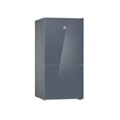 BALAY Combi NF 186x60x66, Puertas Cristal Gris, D, ExtraCold/ExtraFresh, Tirador vertical integrado.
