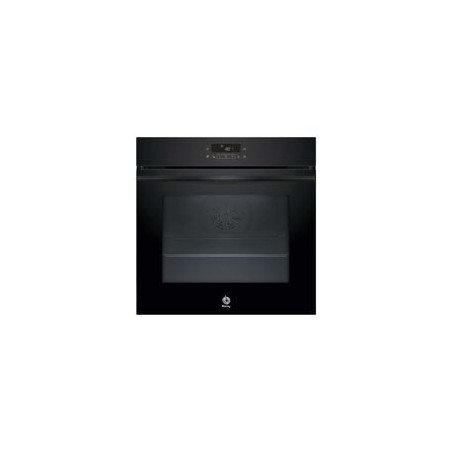 BALAY Horno Pirolit./Aqualisis Multif. 8, con func. vapor y F. freidora de aire, A+, Cristal Negro, Control Tactil, 10 recetas