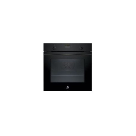 BALAY Horno Multif. 8, A+, Aqualisis, F. freidora de aire, Cristal Negro, Control Comfort,  Reloj electronico con progr. de
