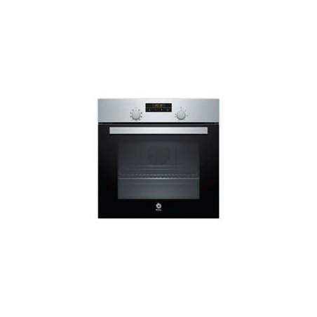 BALAY Horno Multif. 7, Inox, A, Reloj electronico con programacion de inicio y paro, Gradas cromadas, Mandos fijos.