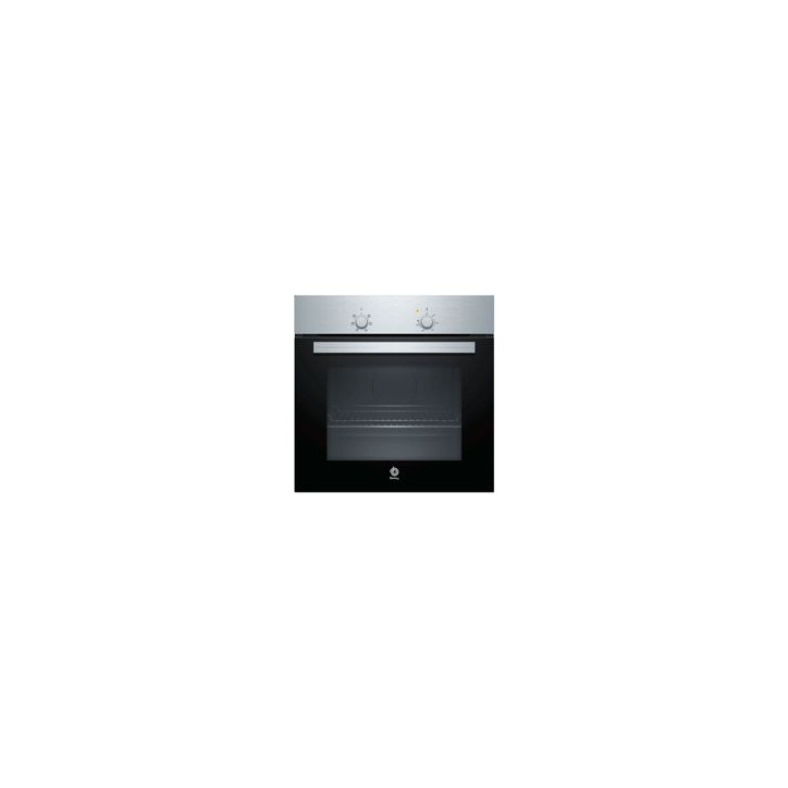 BALAY Horno Radiacion (5) Inox, A, Gradas cromadas, Mandos fijos.