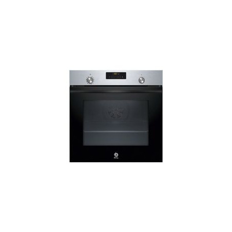 BALAY Horno Pirolit./Aqualisis, Multif. 8 con funcion vapor, A+, Cristal negro/inox., Control Comfort, 10 recetas, Railes 1