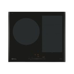 BALAY Induccion 2F, HC, Negra/Biselada, Control Deslizante, Flex Induccion, zona de 28 cm., control de temperatura en 11