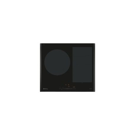BALAY Induccion 2F, HC, Negra/Biselada, Control Deslizante, Flex Induccion, zona de 28 cm., control de temperatura en 11