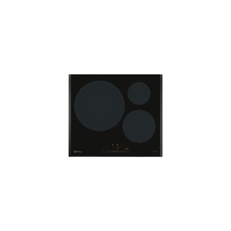BALAY Induccion 3F, HC, Negra/Biselada, Control Deslizante, zona de 32 cm., control de temperatura en 11 niveles en 2 zonas