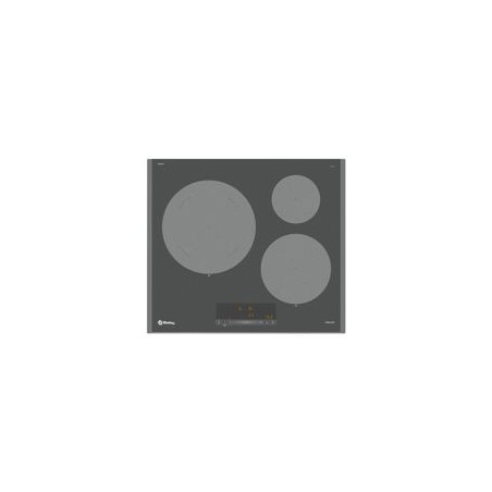 BALAY Induccion 3F, HC, Antracita/Biselada, Control Deslizante, zona de 28 cm., control de temperatura en 11 niveles en 2