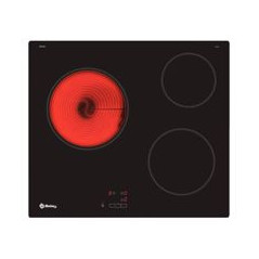 BALAY Vitro 3F 60 cm. Encastrable, zona de 24 cm. Terminacion cristal, Control tactil de facil uso (9 niveles y sin