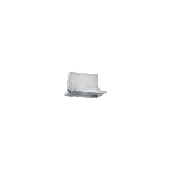 BALAY Campana extraible 60 cm. Inox, 739m3/h, A, control electronico, filtros de acero, LEDs