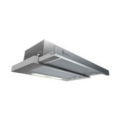 BALAY Campana extraible 60 cm. Inox, 368 m3/h, D, control mecanico, iluminacion por LEDs, filtros de aluminio.
