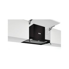 BALAY Campana decorativa integrable 60 cm. 620 m3/h, A, Negro, Control mecanico, filtros de aluminio, LEDs