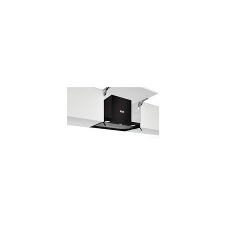BALAY Campana decorativa integrable 60 cm. 620 m3/h, A, Negro, Control mecanico, filtros de aluminio, LEDs