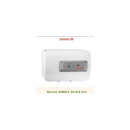 SIMAT Termo electrico 30L SIM 30 ES EU, Instalacion sobre lavamanos, Regulacion exterior