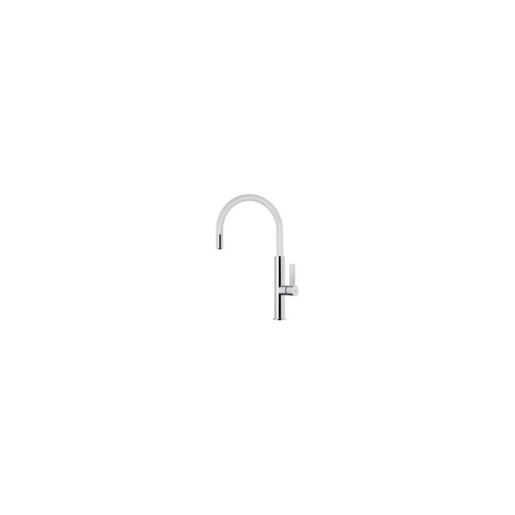 TEKA Grifo CocinaTOP FOT 995 Cromo/Blanco, caño alto