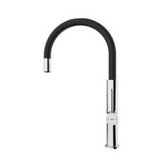 TEKA Grifo Cocina TOP FOT 995 Cromo/Negro, caño alto