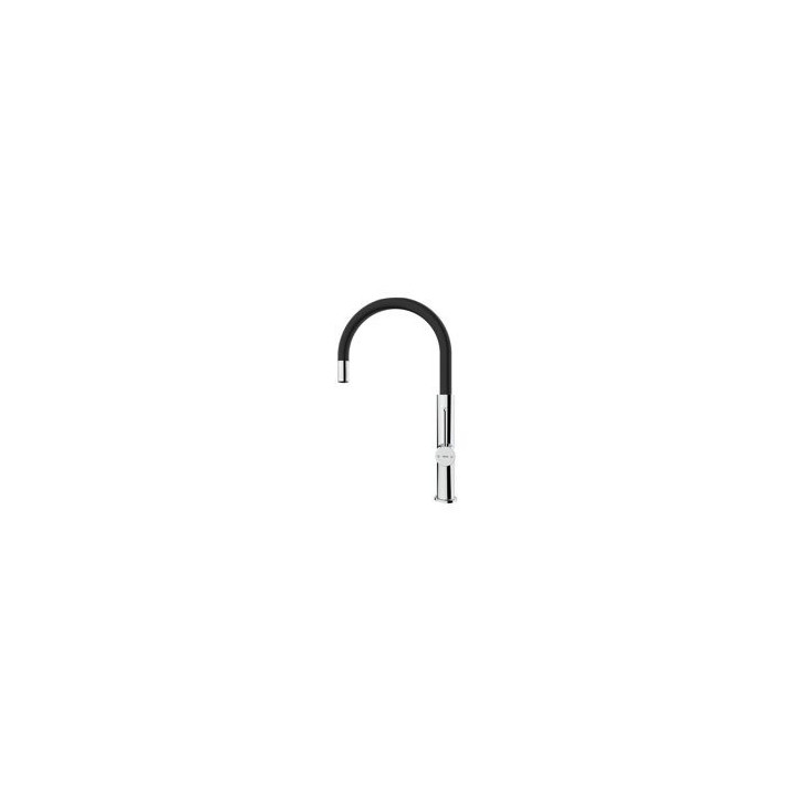 TEKA Grifo Cocina TOP FOT 995 Cromo/Negro, caño alto