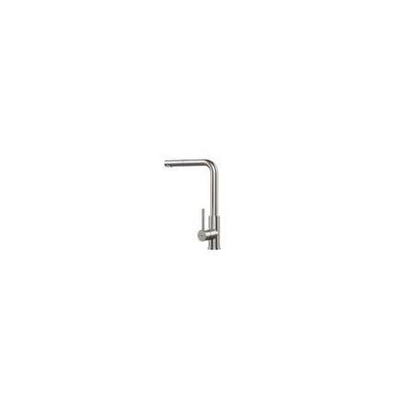 TEKA Grifo cocina UNI 9331 XP, Inox, caño alto, extraible