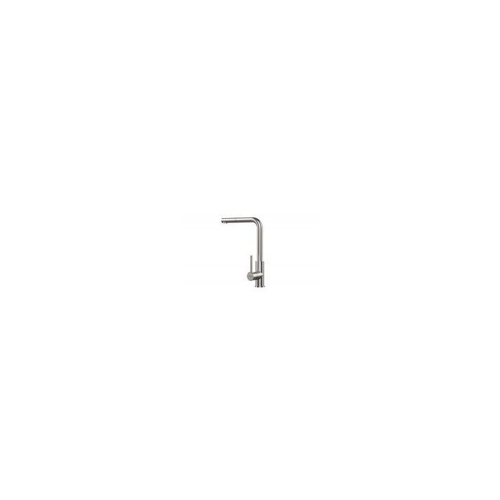 TEKA Grifo cocina UNI 9331 XP, Inox, caño alto, extraible