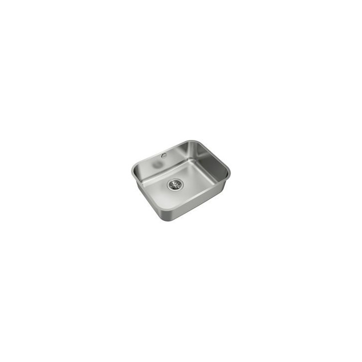 TEKA Fregadero BET 50.40 PLUS, INOX, Mueble de 60, Profundidad cubeta 200 mm.