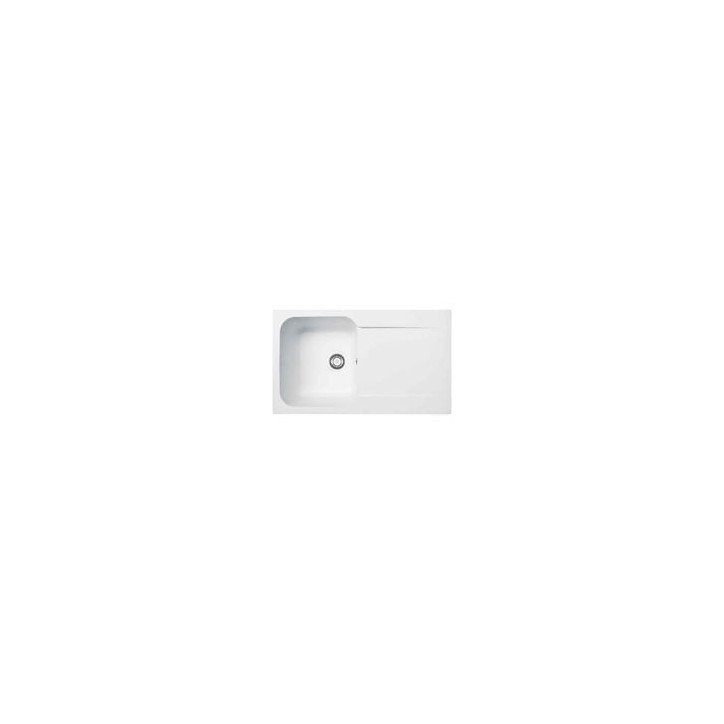 MEPAMSA Fregadero Sintetico KITE 86.50 BLANCO REV.