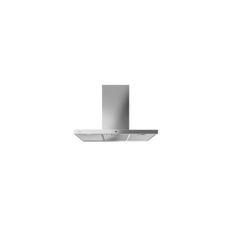 TEKA Campana box 90 cm. DSH 986 INOX, Ecopower, 735m3/h, A, 3+1 veloc., mandos electr. Retroiluminados