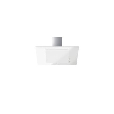 TEKA Campana Vertical 90 cm. DVT 98660 TBS WH, 698m3/h, 61dB, deposito grasa, Blanca, A+