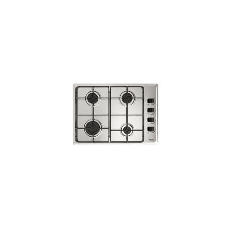 TEKA Encimera 4F Nat. HLX 540 KLN IX NAT, 43,5x60, Mandos laterales