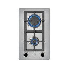 TEKA Encimera Modular 2F, GAS EFX 30.1 2G AI AL CI BTN SS INOX (Incluye inyectores para cambio a natural)