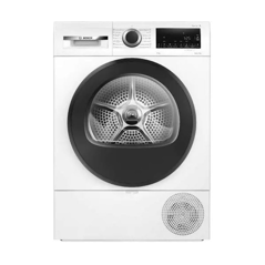 BOSCH Secadora 9Kg. Bomba de calor, C, Display LED, Filtro facil limpieza, luz, conexion a desagüe, tambor inox, puerta