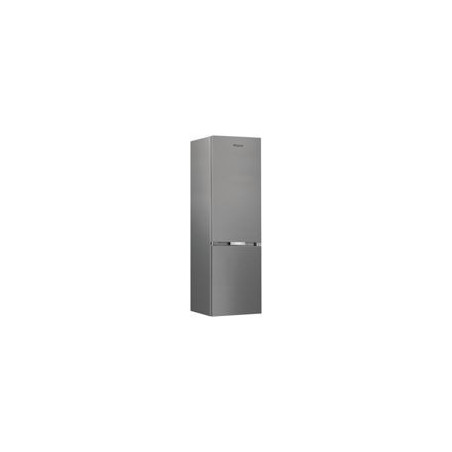 WHIRLPOOL Combi Dual NF 2035x595x663, Pearl Inox, A, Multi flow, Cajon Crisper, Cajon Dairy, botellero