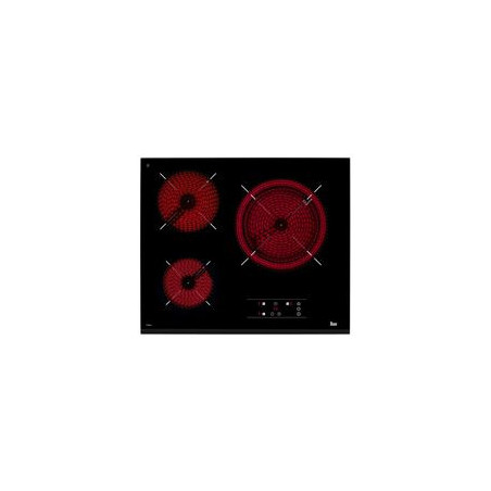 TEKA Vitro 3F, TZ 6316, Zona doble 21/27 cm. Bisel Frontal, Sistema Fast-Click (40239035)