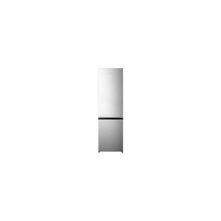 HISENSE Combi NF 201x60x59, Inox, E, Botellero, Dual-tech Cooling, Multi-Air Flow, Cajon Frutas y Verduras con Control de