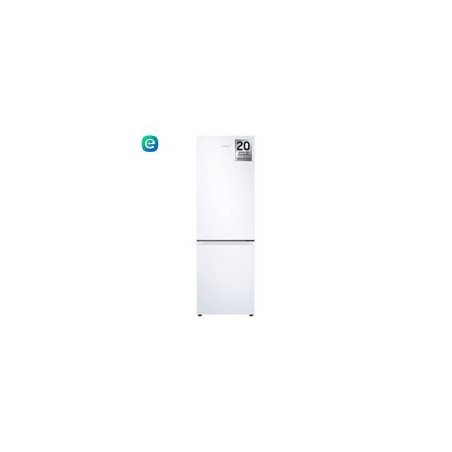 SAMSUNG Combi NF 185x60, Blanco, D, SMART con AI, Display interior, All around cooling, Tirador integrado, Compresor Digital