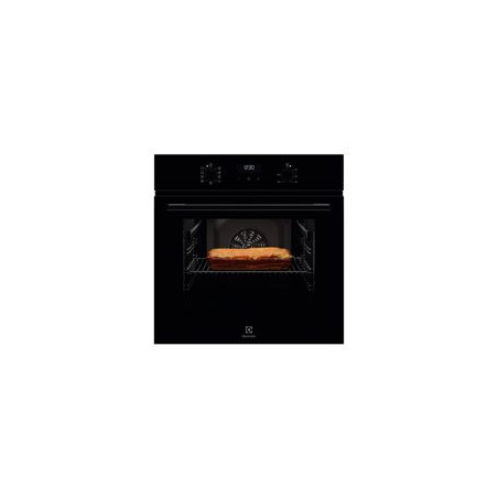 ELECTROLUX Horno Multif. 7, Cristal Negro., Aqua Clean, Display LED, Mandos escamot., Carril 1 nivel, 2 cristales, A+