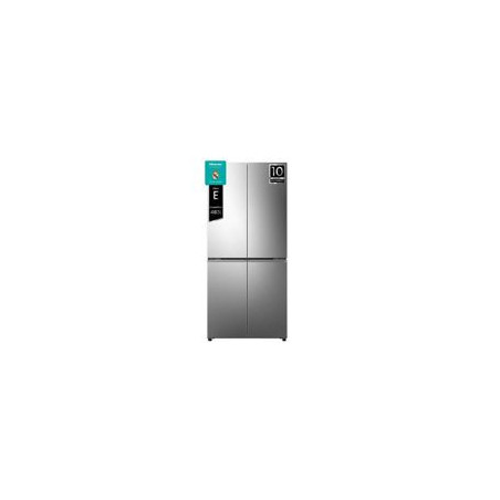 HISENSE Frigo 4P NF 178,5x79,4x69,8, Inox, E, Conectividad WiFi, My Fresh Choice (+5ºC -18ºC), Dual Tech Cooling, Triple Zone