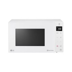 LG Microondas 25L Blanco, Grill 1.150w, Smart Inverter, calentamiento y descongelacion uniforme